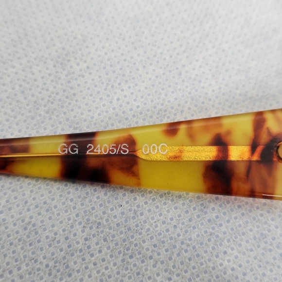 Gucci Sunglasses Brown GG 2405 / S Faux Tortoise Color 67 18 115 Wide Frame main image 11